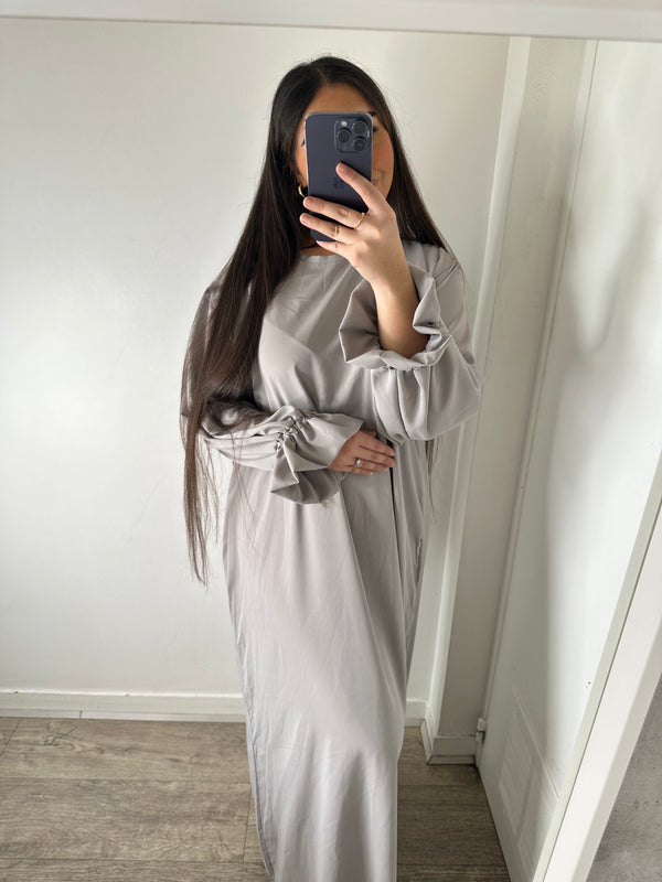 Abaya gris
