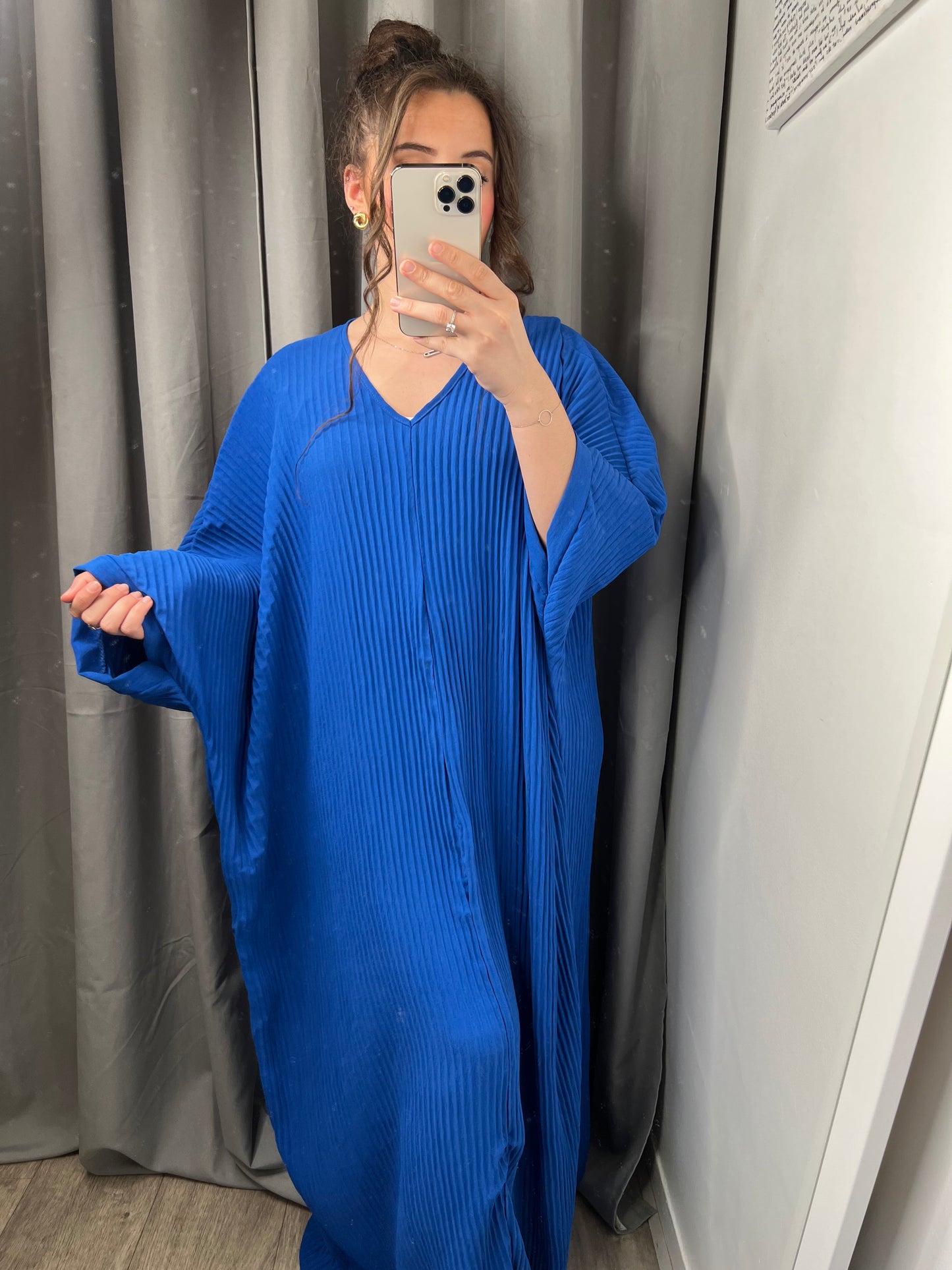 Robe Dubaï bleu