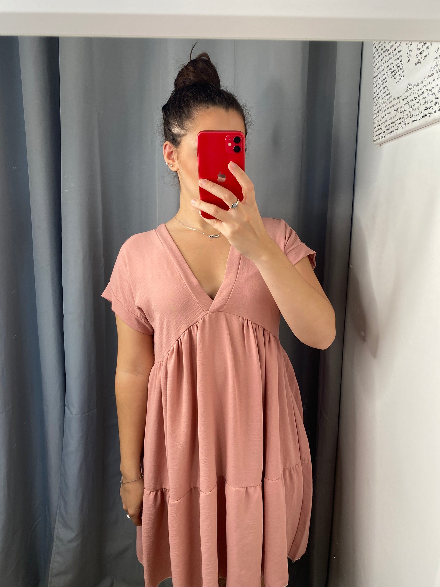 Robe MAÏ rose clair