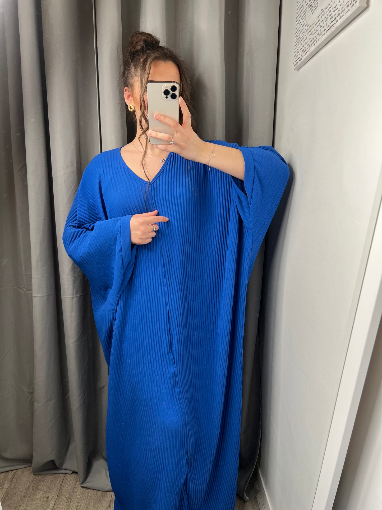 Robe Dubaï bleu