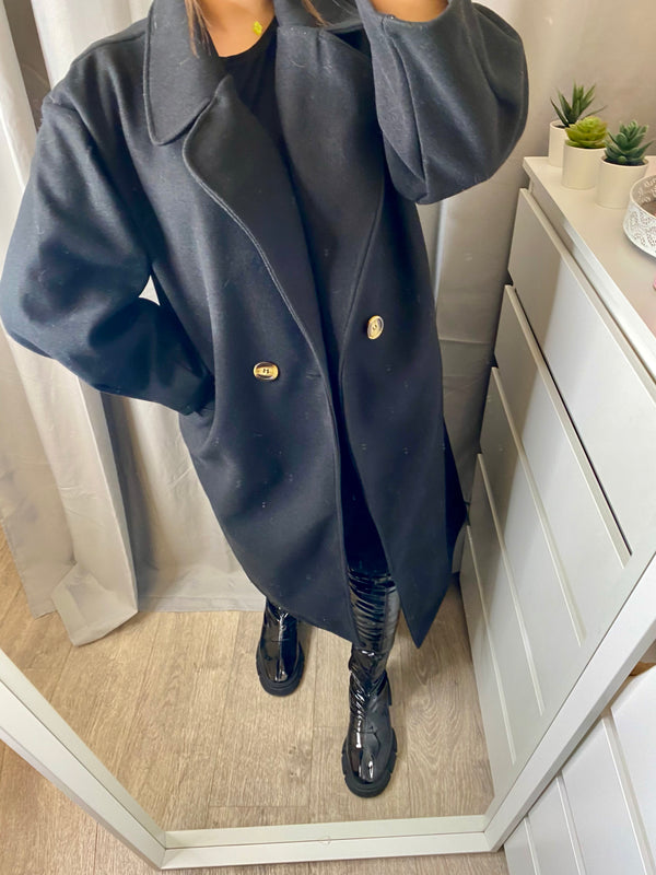 Manteau classy noir