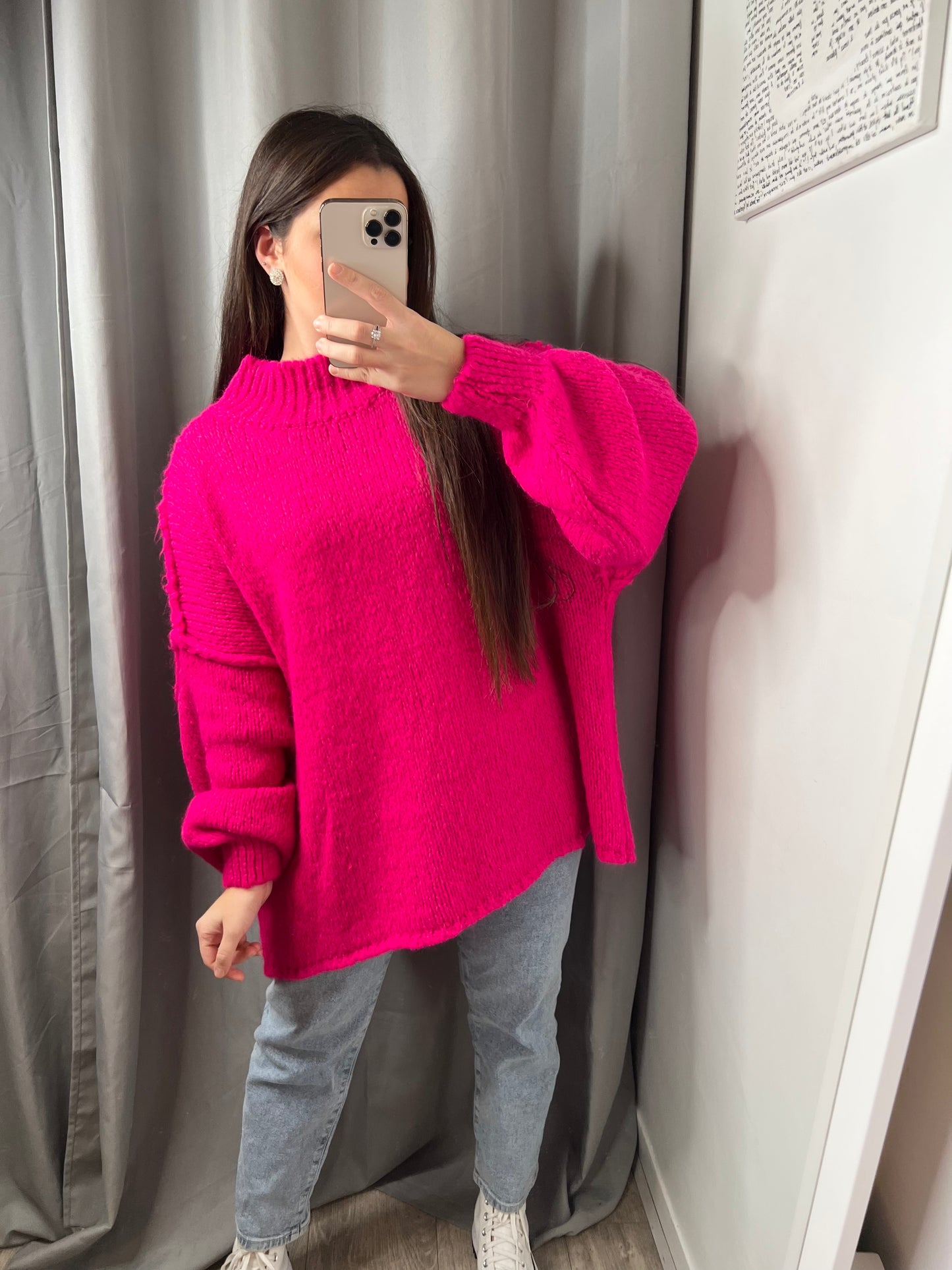 Pull YAS rose fushia