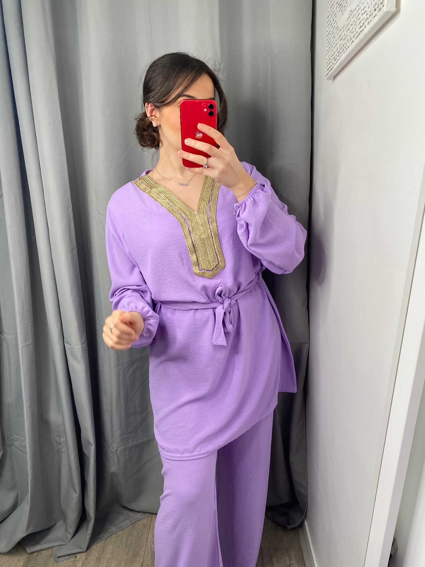 Ensemble Jasmine lila