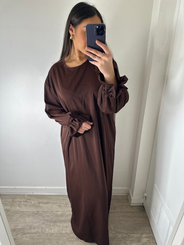 Abaya chocolat