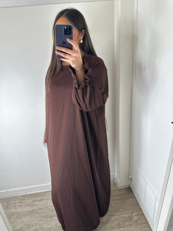 Abaya chocolat