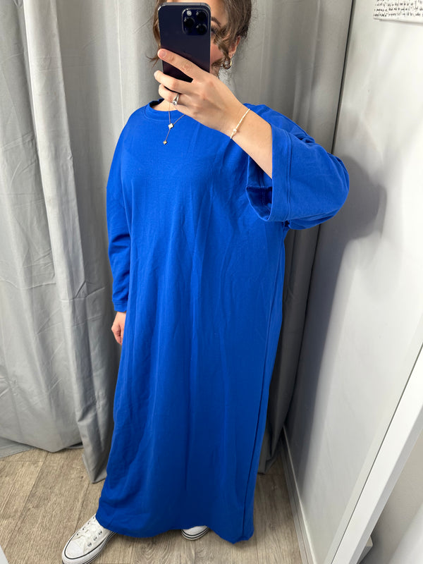 Robe streetwear bleu