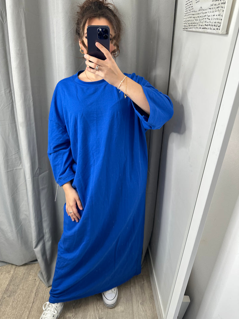 Robe streetwear bleu