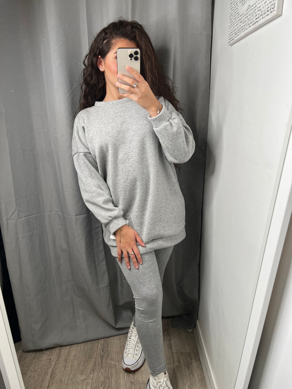 Ensemble SWEAT gris