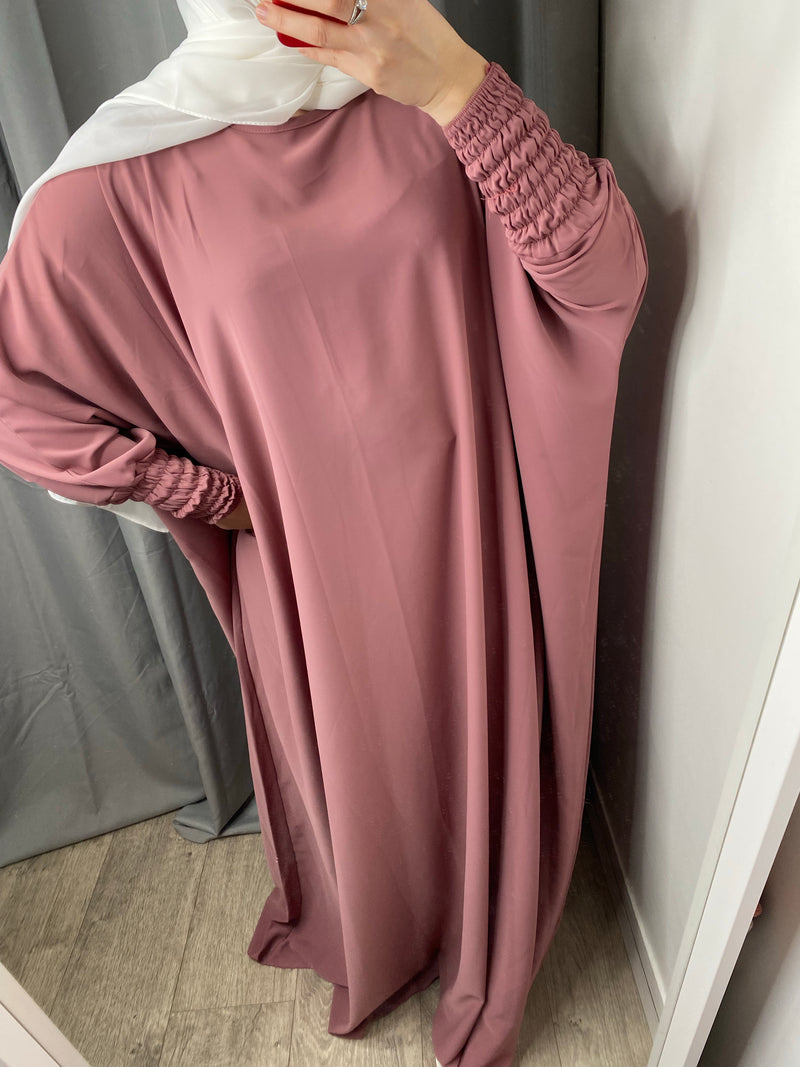 Abaya Myriam vieu rose