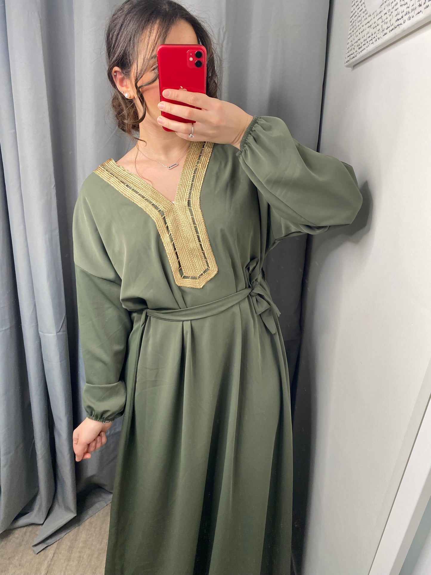 Abaya Medina kaki