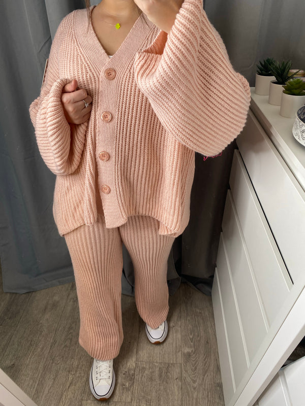 Ensemble comfy rose clair