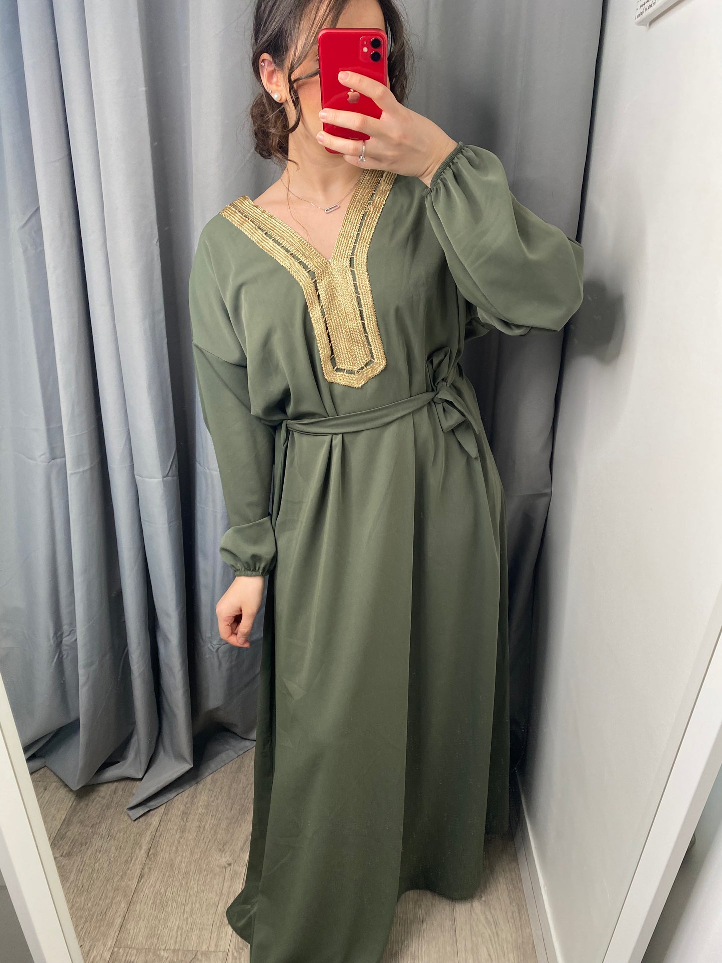 Abaya Medina kaki