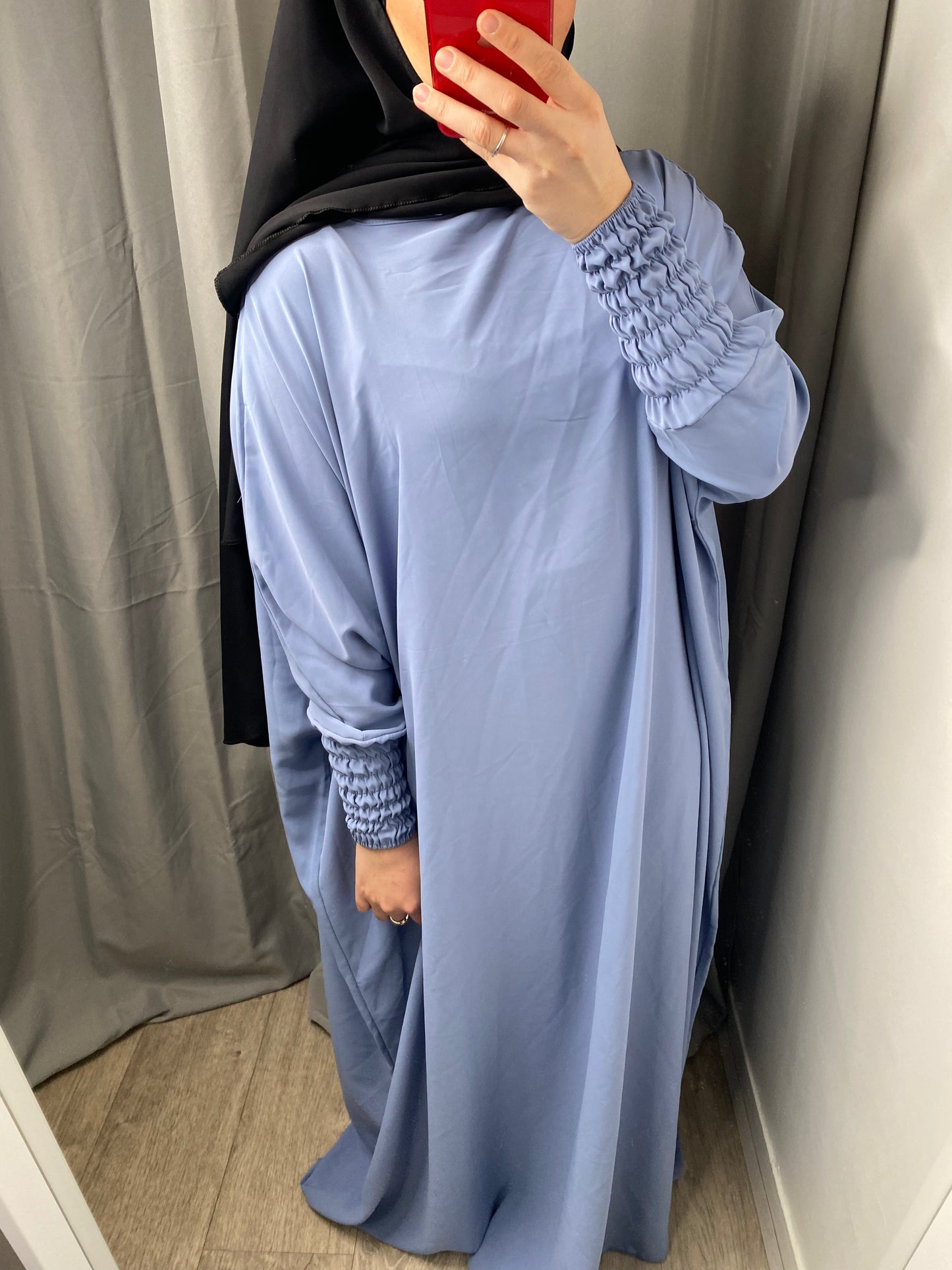 Abaya Myriam bleu