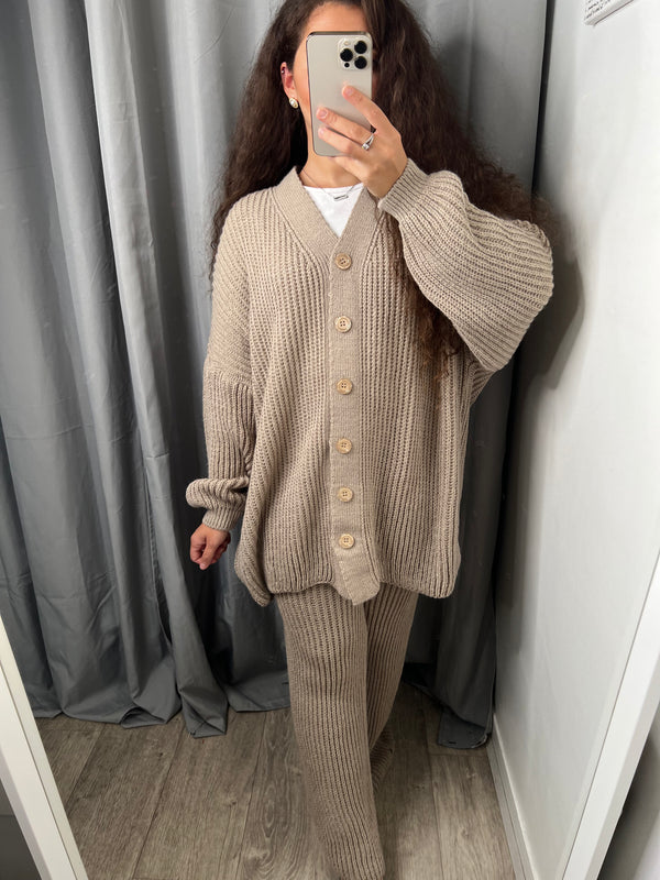 Ensemble COMFY long beige crème