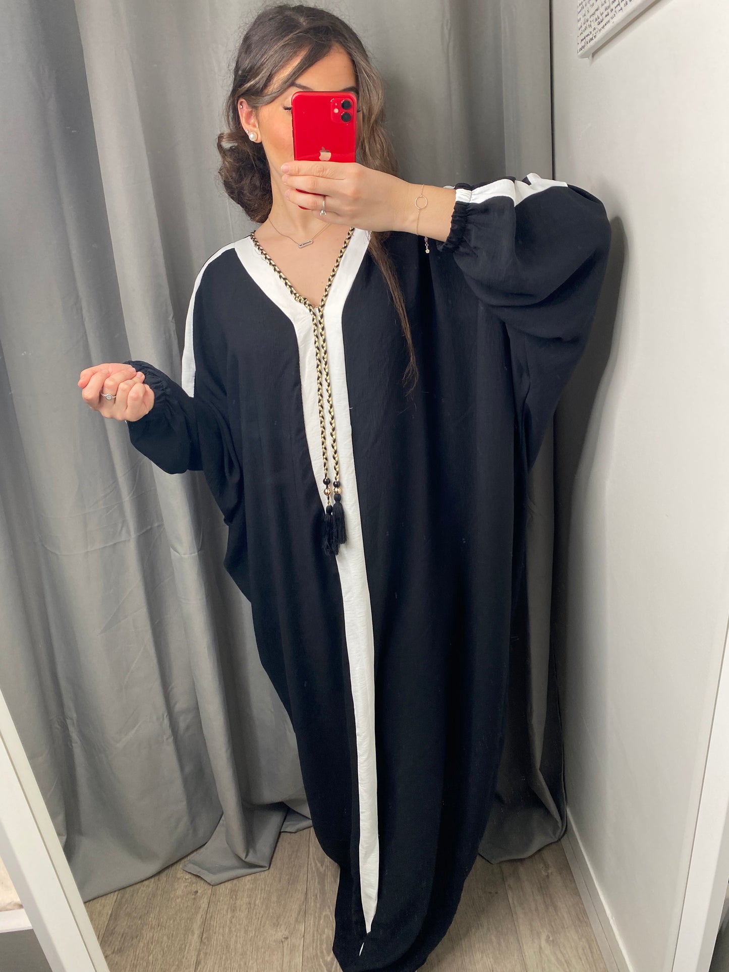 Abaya Emirates noir