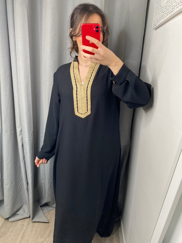 Abaya Jasmine noir