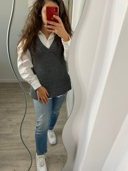 Pull sans manche