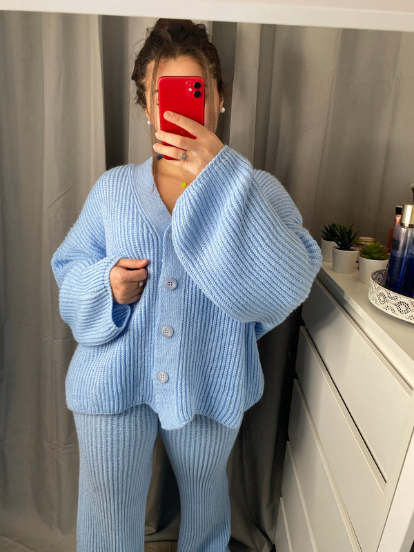 Ensemble comfy bleu