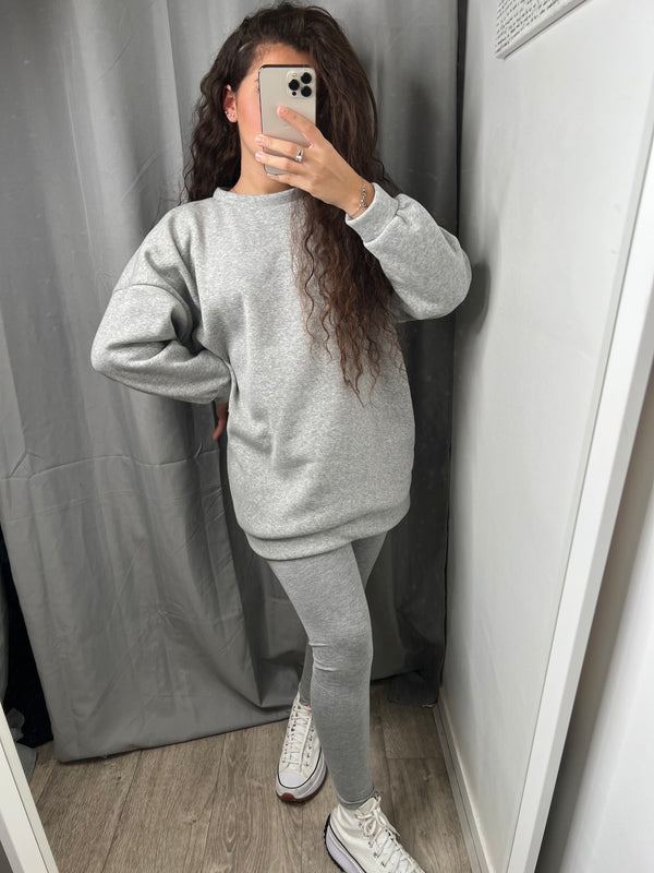 Ensemble SWEAT gris