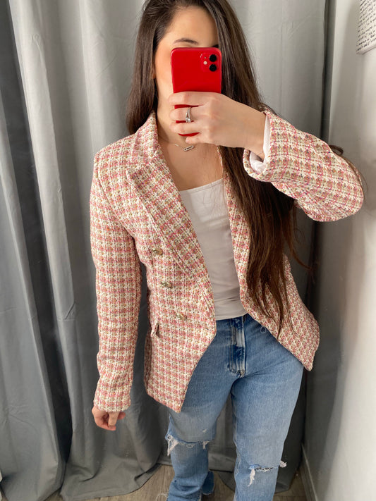 Blazer en tweed