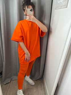 Ensemble t-shirt orange