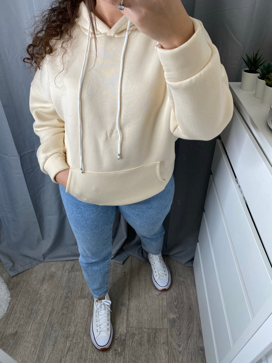 Sweat basic beige